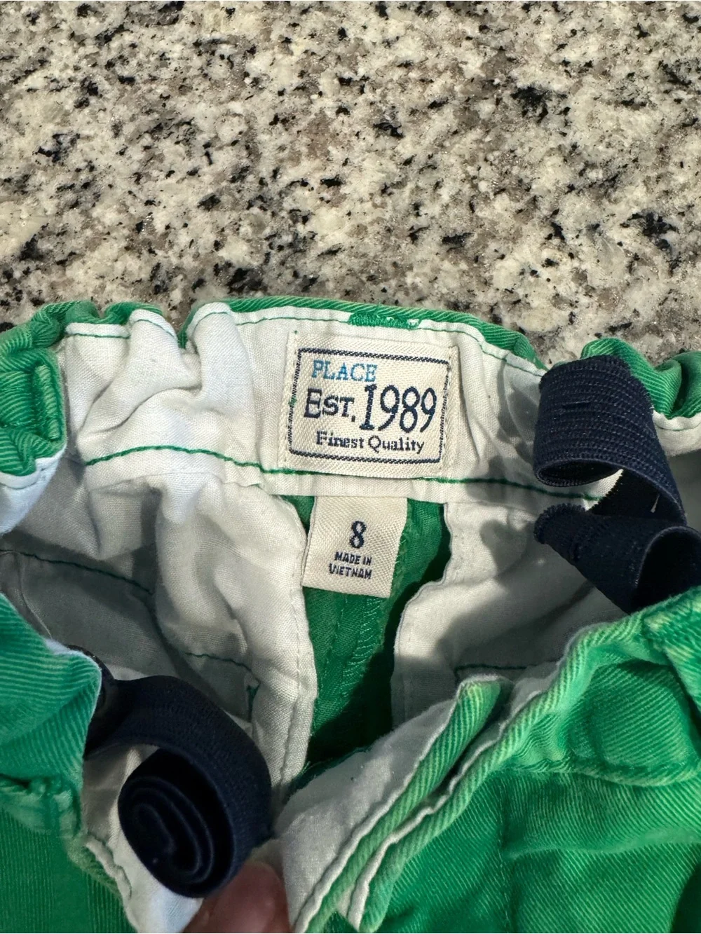 Green Kids Shorts boy’s size 8